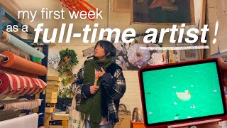 Life after quitting 💫 Making mistakes, solo artist date, and getting to work on art and videos