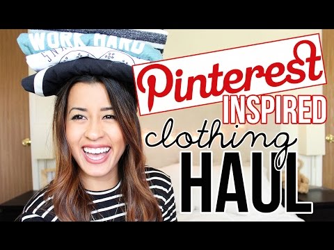 Pinterest Inspired Clothing Haul | Ariel Hamilton Video
