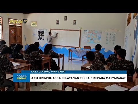 BHABINKAMTIBMAS CISOLOK DIRIKAN SMK GRATIS UNTUK ANAK YATIM DAN KELUARGA TIDAK MAMPU