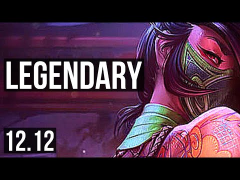 AKALI vs VIKTOR (MID) | 2100+ games, 2.1M mastery, Legendary, 17/5/14 | KR Master | 12.12