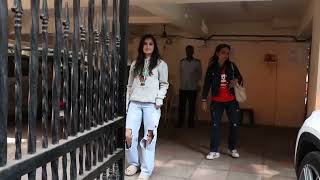 Raveena Tandon Daughter Rasha Tandon Snapped At Abhishek Kapoor Office In Bandra