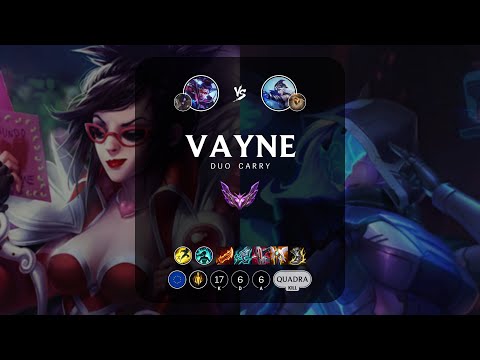 Vayne ADC vs Ashe - EUW Master Patch 12.21