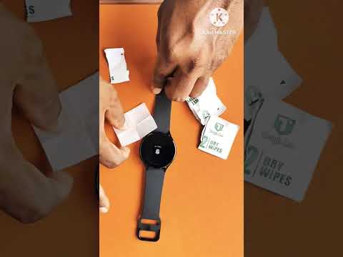 #samsung #watch4 #galaxy #screenprotector #setup