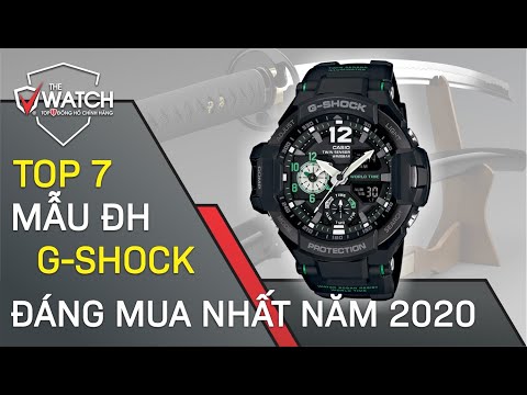 Top 7 mẫu đồng hồ G Shock đáng săn lùng nhất năm 2019
