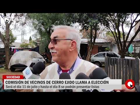 COMISIÓN VECINAL CONVOCA A ELECCIONES EN CERRO EJIDO