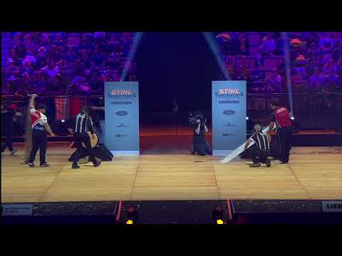 Single Buck // World Record // STIHL TIMBERSPORTS® World Championship 2022