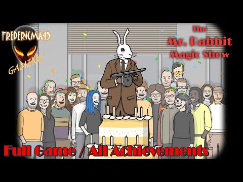 The Mr. Rabbit Magic Show FULL GAME Walkthrough / All Achievements (Rusty Lake) (Free Game on Steam) - YouTube