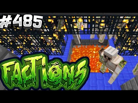 FIRST RAID WITH IRON GOLEMS!?! | Minecraft FACTIONS #485
