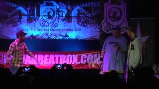 yasSon vs Beatfox - Wildcard Battles - 2010 Vauxhall UK Beatbox Championships Grand Final