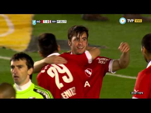 Gol de Tagliafico. Independiente 1 - River 0 | Primera División 2015 - Fecha 27