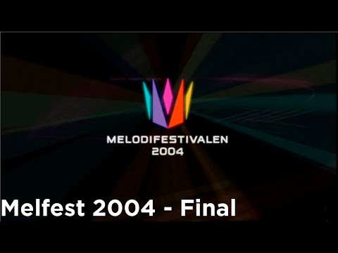 🇸🇪 Melodifestivalen 2004 - Finale