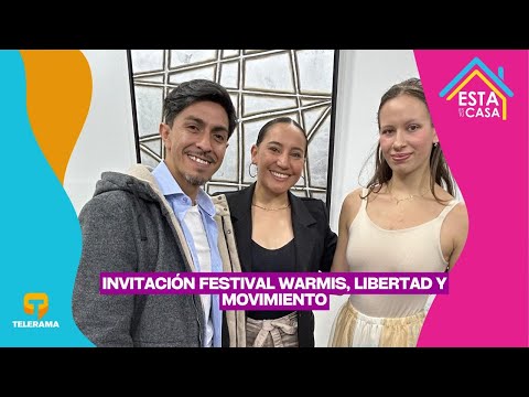 Invitación festival Warmis, libertad y movimiento