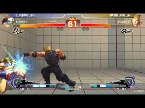 HADOCON IV (SSFIV:AE 2012) - El Cubano Loco (Vega) vs. Martin B (Guile)