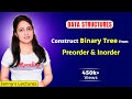 5.7 Construct Binary Tree from Preorder and Inorder Traversal | Example | Data Structures Tutorials