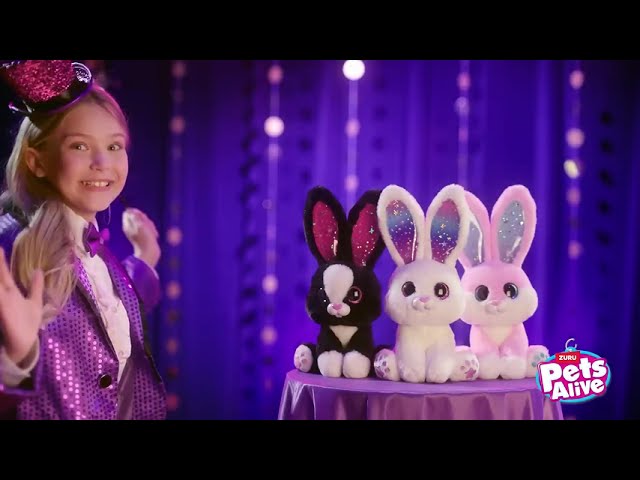 Vídeo relacionado con juguete de conejo rebotando, mascotas electrónicas interactivas, peluche realista, conejito de Pascua, conejito de peluche con movimientos y sonido