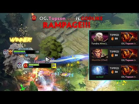 When Topson becomes Godson, it's hard to beat OG! (Offlane Ember btw)