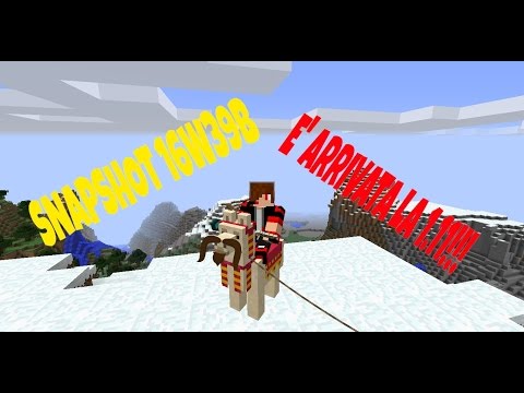 Minecraft ITA Snapshot 16w39b- è arrivata la 1.11!!!