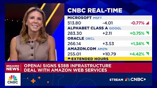 OpenAI signs $38B infrastructure deal with Amazon Web Service