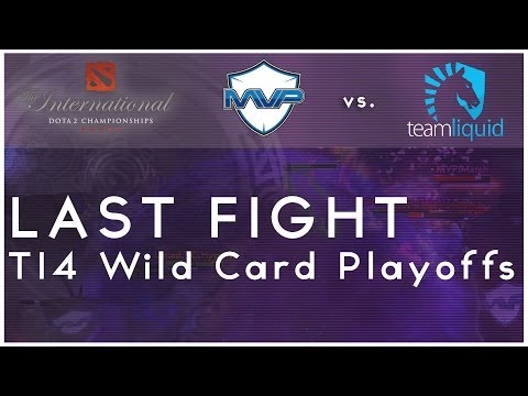 Last fight - MVP Phoenix vs. Team Liquid @ TI4 Wild Card Playoffs