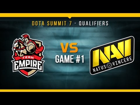 Empire vs NaVi Game 1 - Summit 7 European Qualifier: Semifinals - @BreakyCPK @ZrRock