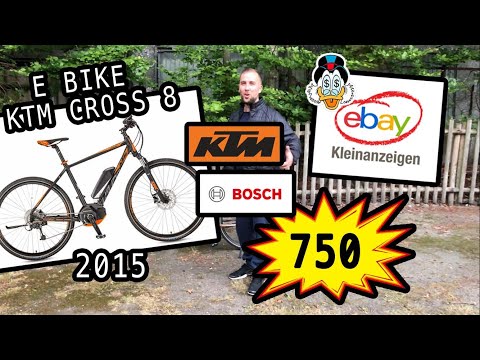 ebay Schnäppchen | 750 Euro 💶 KTM Macina Cross 8 E Bike 2014/2015 Pedelec 25 km/h Bosch