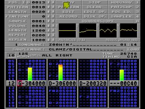 Clawz/Digital - Zoom!n' (Played on ProTracker)