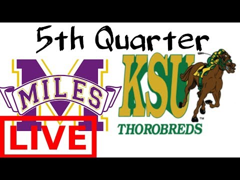 5th Quarter Livestream - Miles College vs Kentucky State 2018