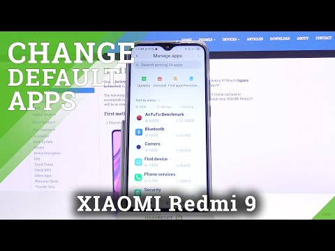 Default App Settings - Apps Customization in XIAOMI Redmi 9