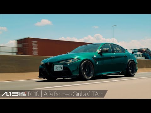 【bond shop Osaka】Alfa Romeo Giulia GTAm on AL13 wheels R110【4K】