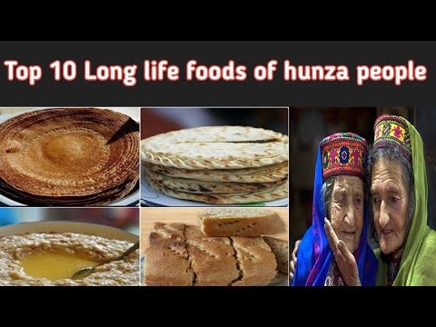 Top ten Long life food of hunza valley