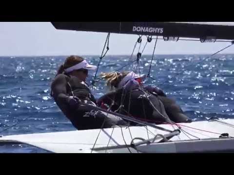 Girls that fly - Olympic 49erFX racing