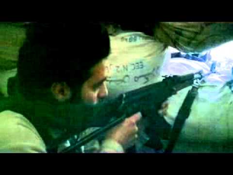 رصد معاقل النظام من قبل كتيبة عبد الله بن مسعود في باب هود في مدينة حمص