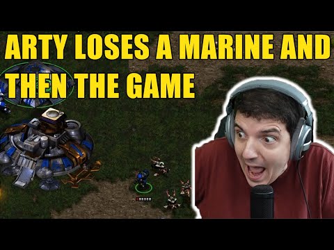 Artosis loses a Marine and the game - Artosis Clips - Starcraft: Remastered Broodwar