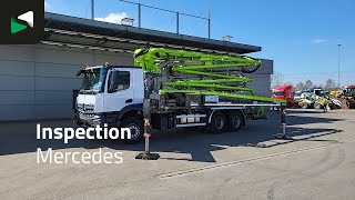 Новый автобетононасос Mercedes-Benz Arocs 2840 6X4 NEW! Zoomlion K36X-5Z concrete pump steelsuspensi | Изображение 4 - Machineryline