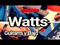 Molotov - Watts (2 Guitarras y Bajo) COVER