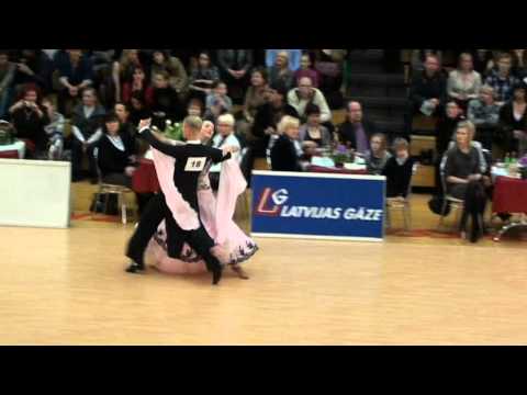 LČ ST 2012 Youth Vadims Kuznecovs - Albina Dzalagonija 1.2fin foxtrot