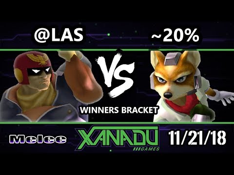 S@X 277 Melee - @LAS (Captain Falcon) Vs. UMD | ~20% (Fox) Winners Bracket