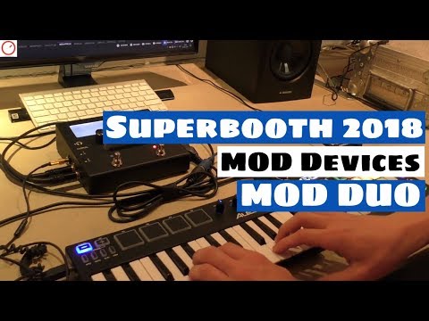 Superbooth 2018: MOD Devices MOD DUO - Modular Audio & Effect Processor | SYNTH ANATOMY