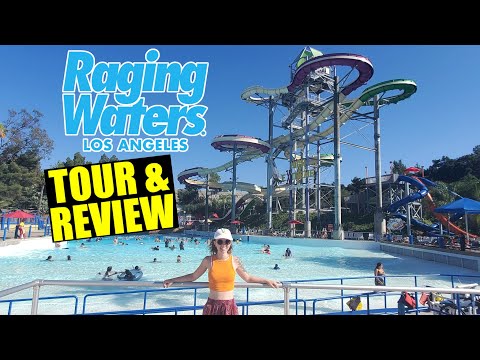 Raging Waters (Southern California Water Park) Tour & Review with Ranger