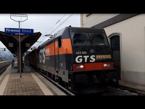 Mix di treni variegati in alta Toscana