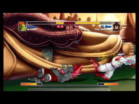 Kritz (Blanka) vs The Genius (M.Bison) - [1/9] ~ 17/11/09
