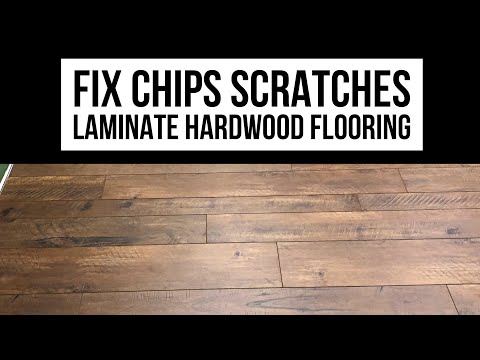 Fix Chips or Scratches in Laminate and Hardwood Floor...