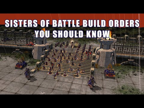 SISTERS OF BATTLE BUILD ORDERS | Dawn of War: Soulstorm