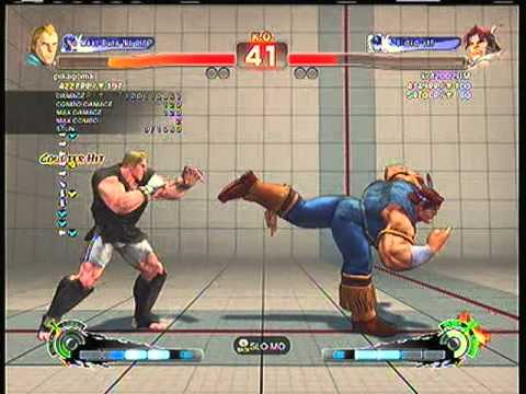 SSF4AE:  Abel (pikagoma)  vs.  T.Hawk (kof2002 UM)  HD