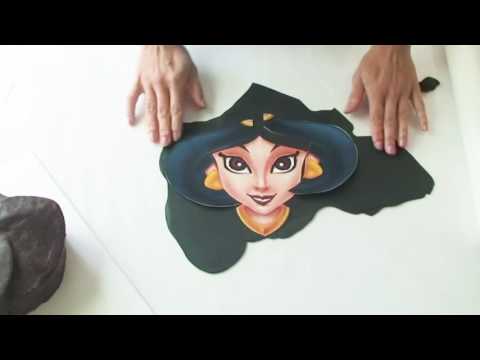 Princess Jasmine Cake How to make