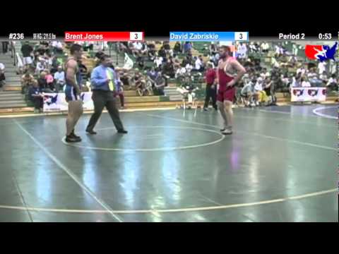 Sunkist Freestyle 96kg - David Zabriskie vs. Brent Jones