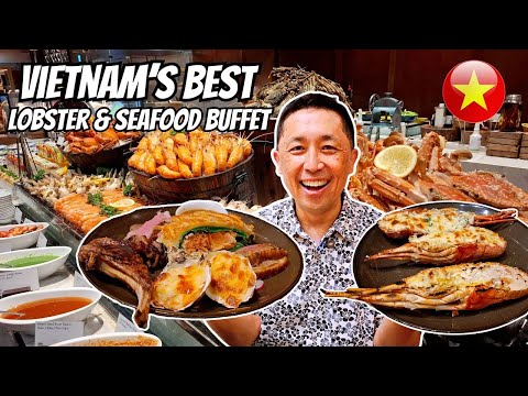 Best Buffet in Hanoi! 🇻🇳 Unlimited Lobster & Seafood Buffet in Vietnam!