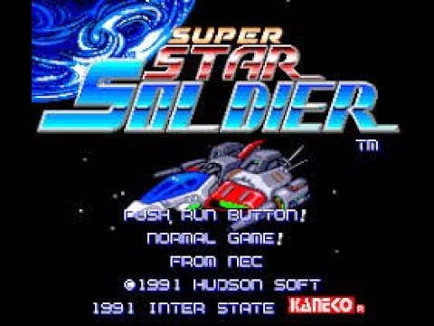 [60fps] Super Star Soldier (スーパースターソルジャー) [PC Engine] - ALL Clear No Miss - 4,743,500 pts - edusword