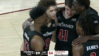 Cincinnati vs Oklahoma College Basketball Game Full Highlights 2024