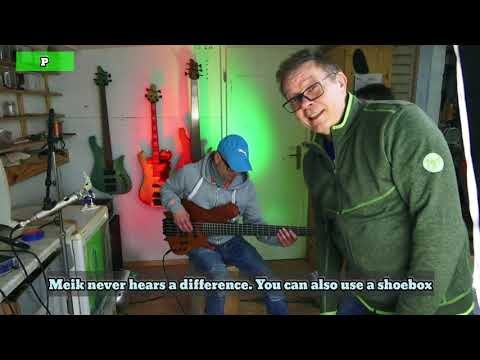 4 Capone basses, a comparison. Basses played by Achim Rafain